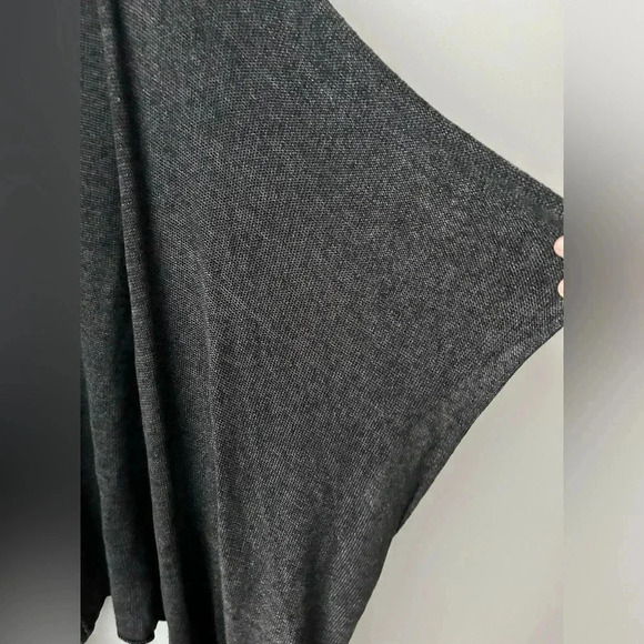 Eskandar linen  open front cardigan sweater - Picture 7 of 15